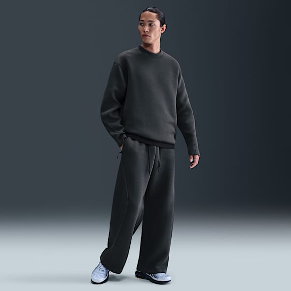 新品 ナイキ オーバーサイズ 黒 スウェット セットアップ ジョガー Lサイズ 新品 NIKE ナイキ セットアップ 上下 トレーナー スウェット